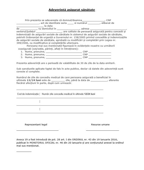 Descarcă Adeverința Cas 100 Gratuit în Format Docx Documente Hr