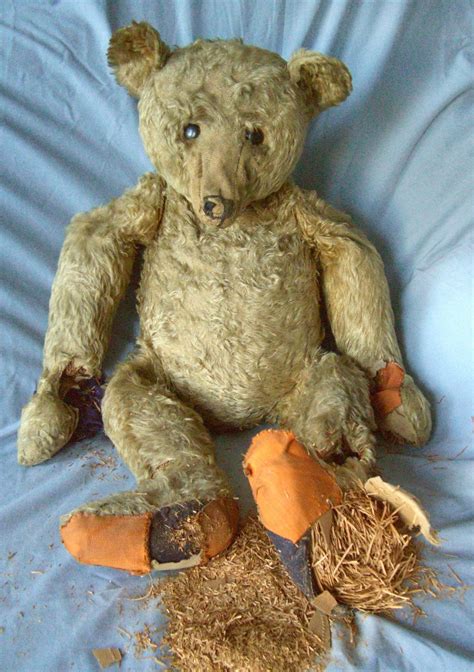 Old Steiff Bear Circa Called Grandad In Need Of Repair Old