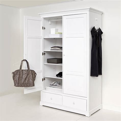 white two door wardrobe by nubie modern kids boutique ...