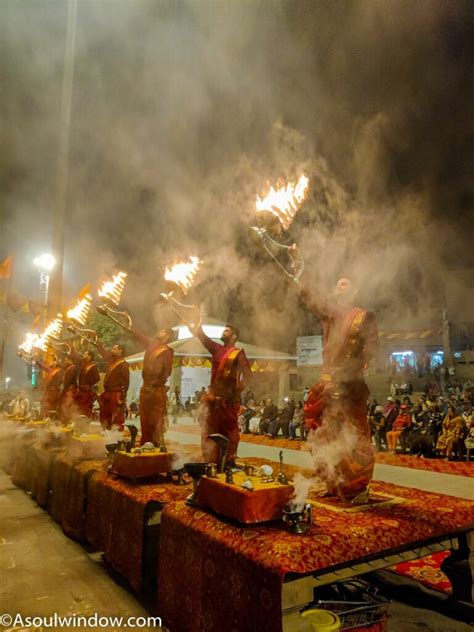 Ganga Aarti Varanasi The Divine Spectacle A Soul Window