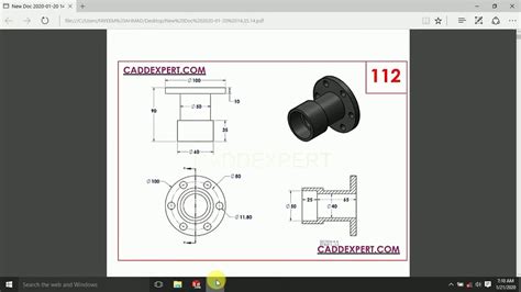 Solidworks Tutorials3d Part Modelling Practice In Solidworks Youtube