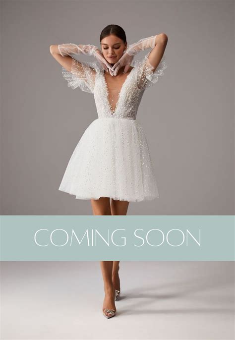 Luv Milla Nova Mini Short Wedding Dress Chameleon Dorset