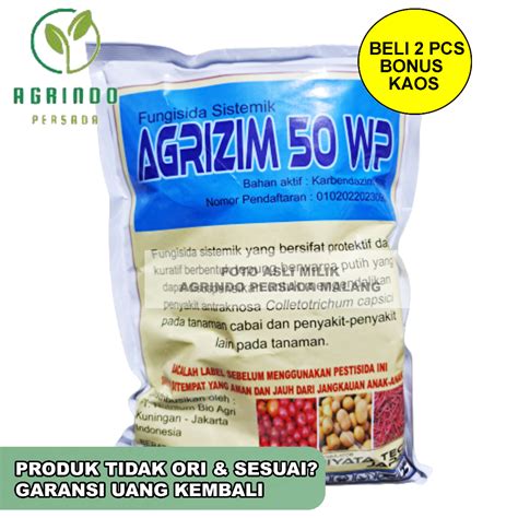 Jual Fungisida Agrizim 50WP 500 Gram Fungisida Sejenis Bendas 50WP