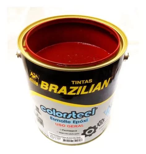 Tinta Epóxi Brazilian Primer Vermelho Óxido C Endurecedor