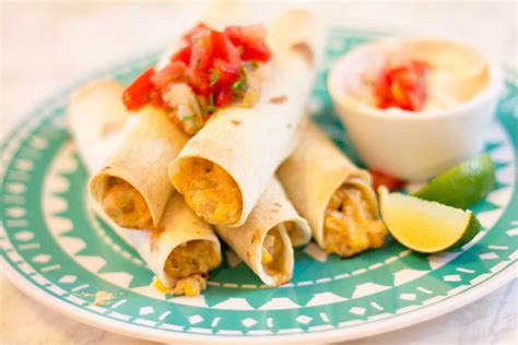 Easy Baked Chicken Taquitos 1 All My Good Things