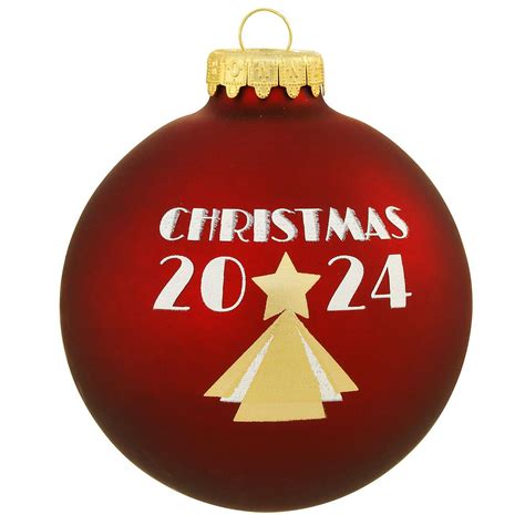 Roaring Christmas 2024 Glass Ornament