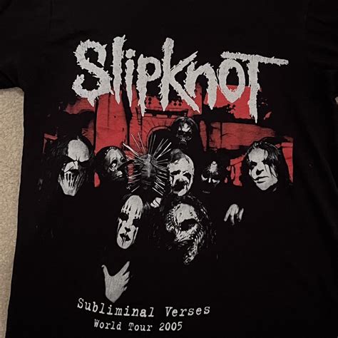 Slipknot Subliminal Verses Shirt Hot Topic Size Depop