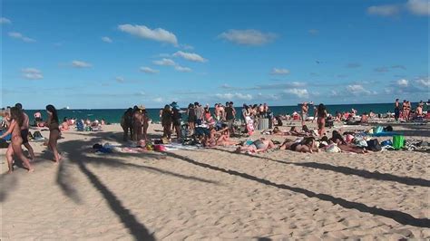 Fort Lauderdale Beach Spring Break 2022 Beach Cam 2 Youtube