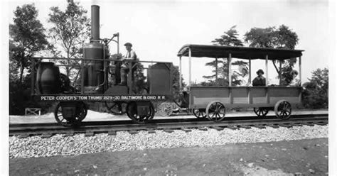 Tom Thumb Was The First American Built Steam Locomotive Used On A