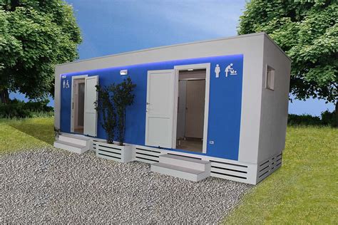 Modulo Bagno Prefabbricato Per Campeggi E Stabilimenti Balneari