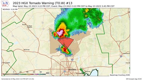 Texas Weather Alerts On Twitter HGX Issues Tornado Warning Tornado