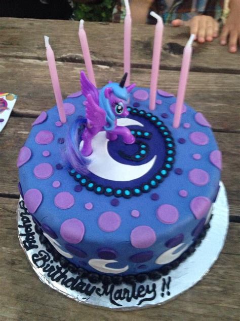 Princess Luna Cake By Inphinity Designs Rainbow Dash Cake Cake