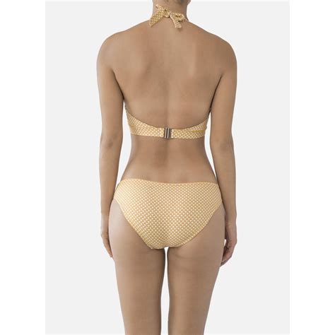 Sunkissed Culotte Jaune Huit Lingerie Lemon Curve