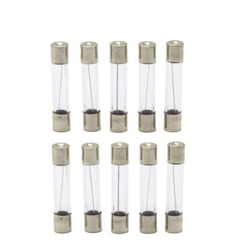 [10x] 12a 250v Fast Blow Fuse Glass Tube Fuse 12 Amp Fuse 6x30mm Ebay