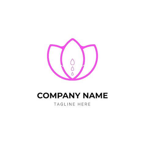 Premium Vector | Vector cosmetics logo design template