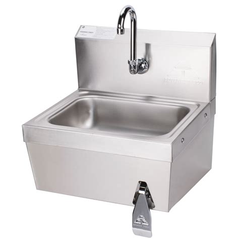 Advance Tabco 7 PS 62 Hands Free Hand Sink With Knee Operated Valve