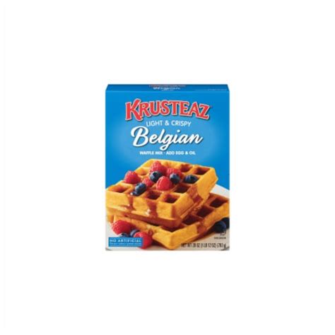 Krusteaz Belgian Waffle Mix Light And Crispy Pack Of 4 4 Pack Kroger