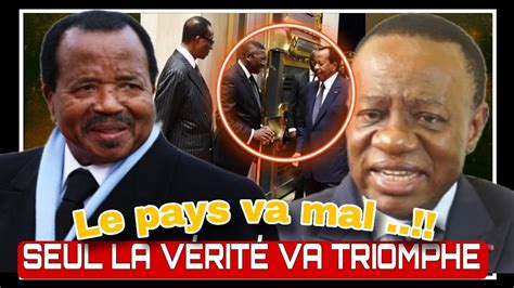 urgent Après les nominations de Paul Biya Jacques Fame Ndongo fait