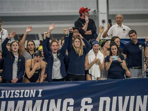 Kelly Straub’s Diving Record Has Notre Dame Ahead Of West Virginia Swimming World