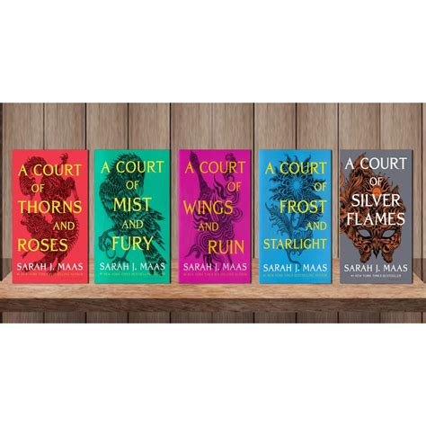 A Court Of Thorns And Roses A Court Of Silver Flames Book Series By Sarah J Maas Shopee