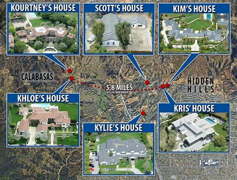 Celebrity Homes Map This Is Everything You Need To Kn