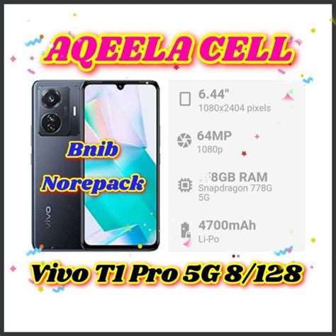 Jual Vivo T Pro G Ram Gb Rom Gb New Garansi Resmi Di Seller