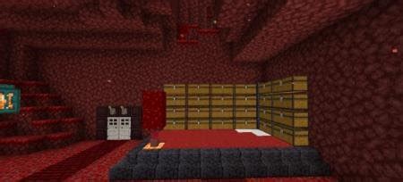 Карта Nether Survival Base для Minecraft