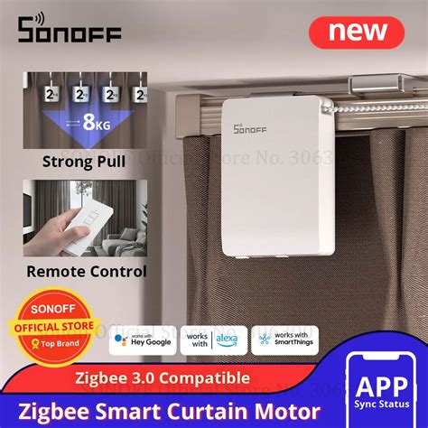 Sonoff ZBCurtain Zigbee Smart Curtain Motor Remote Controlled