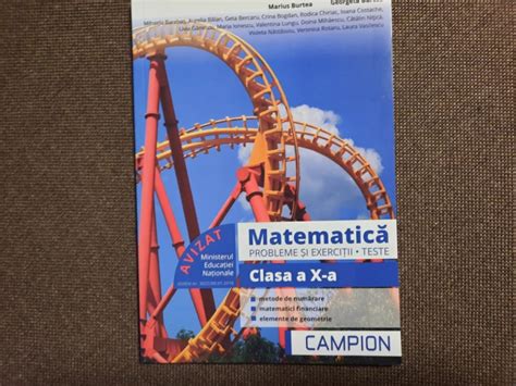 Matematica Probleme Si Exercitii Teste Clasa A X A De Marius