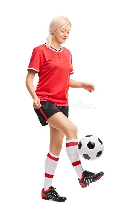 Soccer Player Juggling Ball Free Stock Photos Stockfreeimages