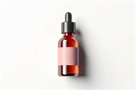 Premium Ai Image Mockup Of Beauty Serum Product Bottle Ai Generated