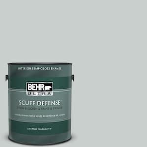 BEHR PREMIUM PLUS 1 Gal 720E 2 Light French Gray Satin Enamel Low