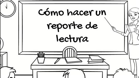 Cómo Hacer Un Reporte De Lectura Youtube