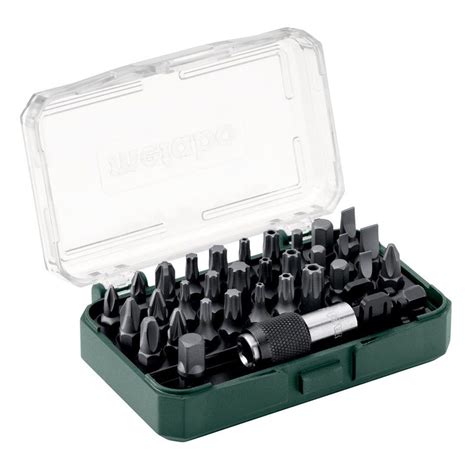 Metabo 626697000 Screwdriver Bit Box Set Lc X32 Pcs Power Tool World