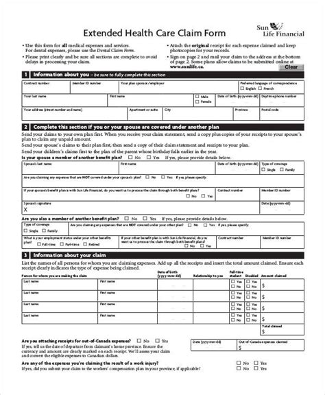 Uhc Life Insurance Claim Form Financial Report