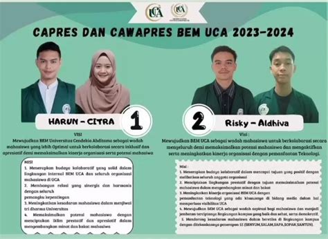 Pemilihan Umum Mahasiswa Universitas Cendekia Abditama Universitas