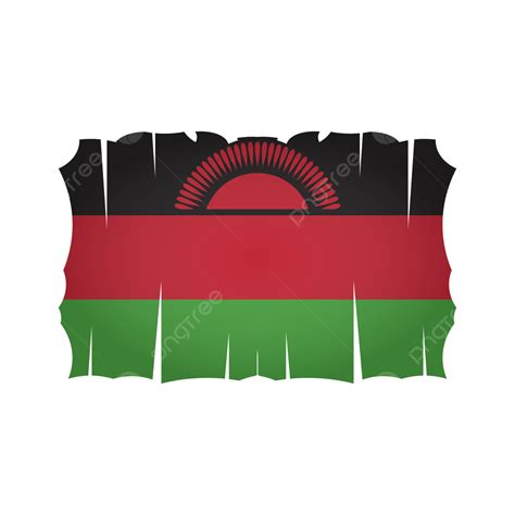 Malawi Bandera Png Vector Diseño Png Malawi Bandera Vector Png Y