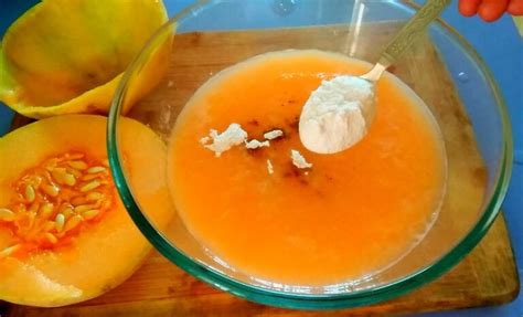 Muskmelon Juice Yummy Ashas Kitchen