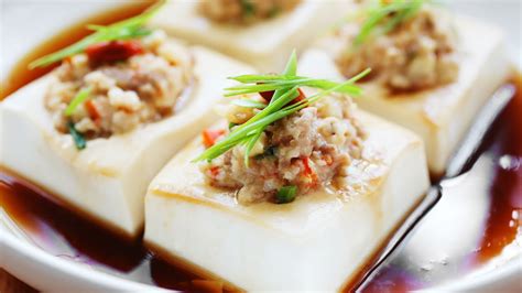 Steamed Tofu With Minced Meat 豆腐蒸肉 Youtube