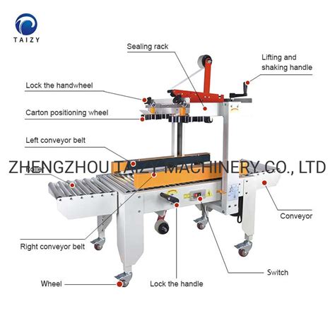 Automatic Adhesive Tape Carton Box Sealing Packing Machine Automatic