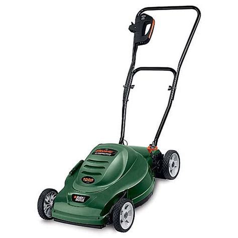 Blackdecker 18” Electric Push Walk Behind Mower 3 In 1 Mulching