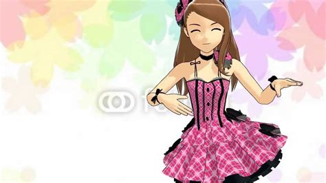 Mmd Idolm Ster Iori Minase Remixdiamond D Nce Remix Youtube