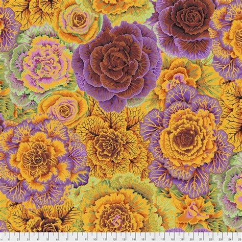 Kaffe Fassett Fabric Phillip Jacobs Classics Brassica Pj Orange