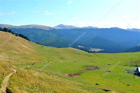 Macizo De Bucegi En Las Monta As De La Curva De Los C Rpatos