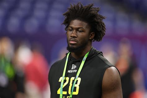 Jalon Walker didn't seem very happy about being passed up by the Panthers