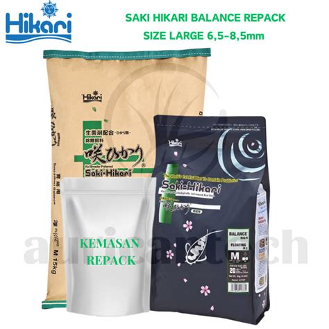 Jual Saki Hikari Balance Floating Size L Repack Original Kg Koi