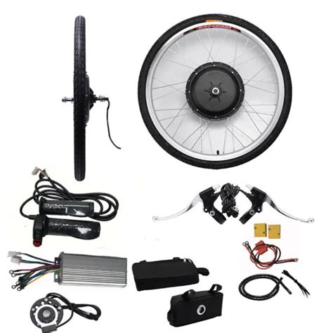 26 1000W E BIKE Kit de Conversion Pour Vélo électrique Roue Avant