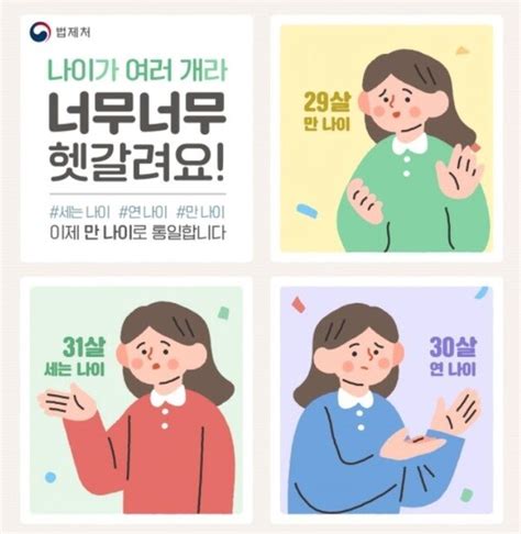 내년 6월부터 복잡한 K 나이 계산 만 나이로 통일법 개정안 법사위 통과