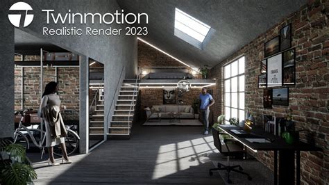 Twinmotion Interior Loft Render Workflow Archviz Youtube