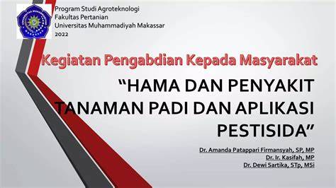 Hama Dan Penyakit Tanaman Padipdf